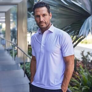 Collars & Co. NWOT Featherweight‎ Flex Polo Relaxed Fit - Size Small